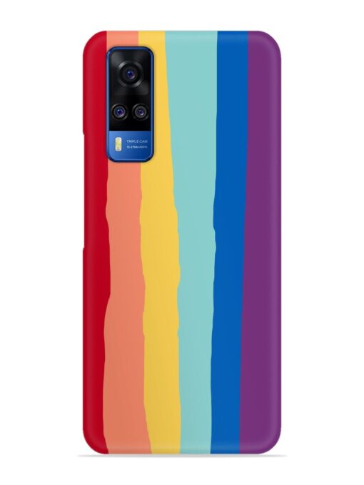 Rainbow Genuine Liquid Snap Case for Vivo Y51