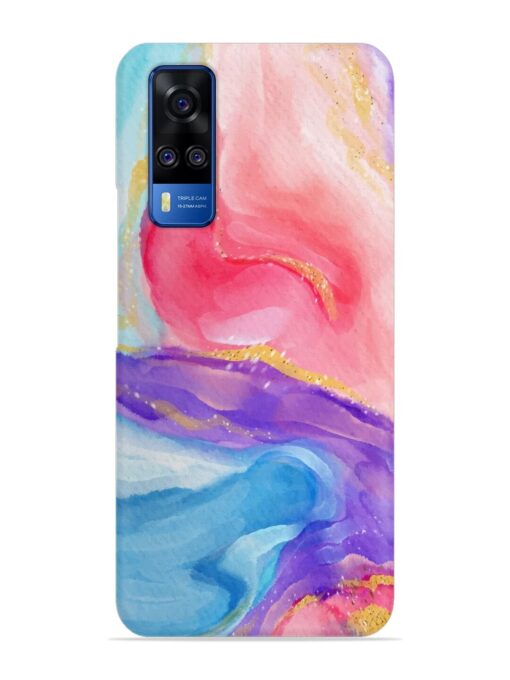 Watercolor Gradient Snap Case for Vivo Y51 Zapvi