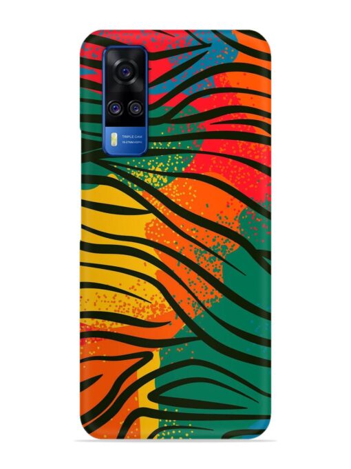 Bright Colorful Snap Case for Vivo Y51 Zapvi