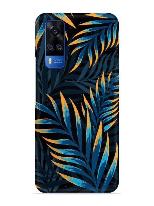 Abstract Leaf Art Snap Case for Vivo Y51 Zapvi