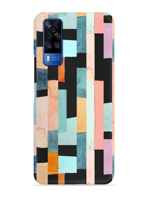 Geometric Seamless Pattern Snap Case for Vivo Y51 Zapvi