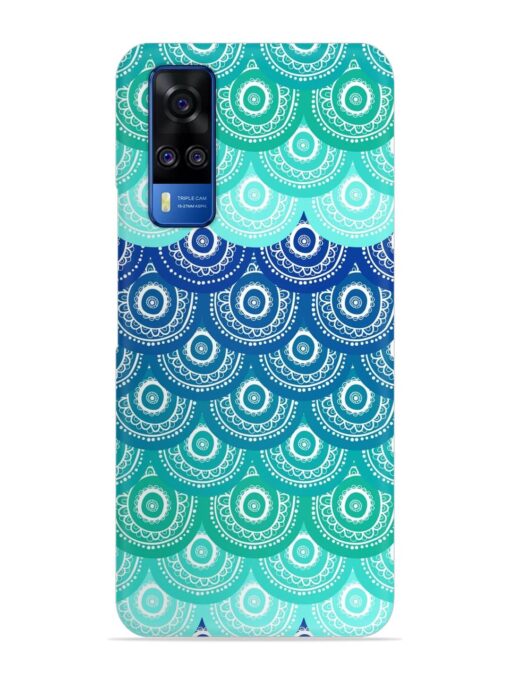 Ethnic Seamless Pattern Snap Case for Vivo Y51 Zapvi