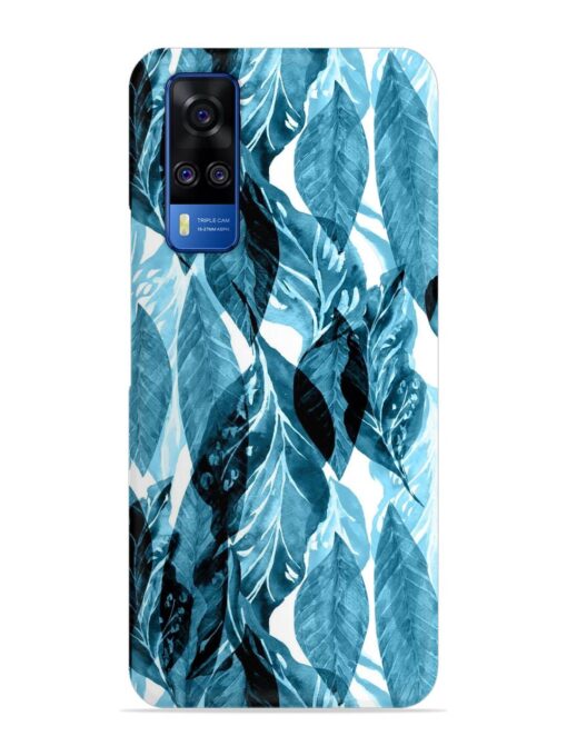 Leaves Pattern Jungle Snap Case for Vivo Y51 Zapvi