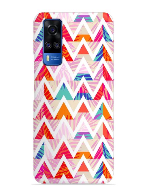 Abstract Triangle Background Snap Case for Vivo Y51 Zapvi