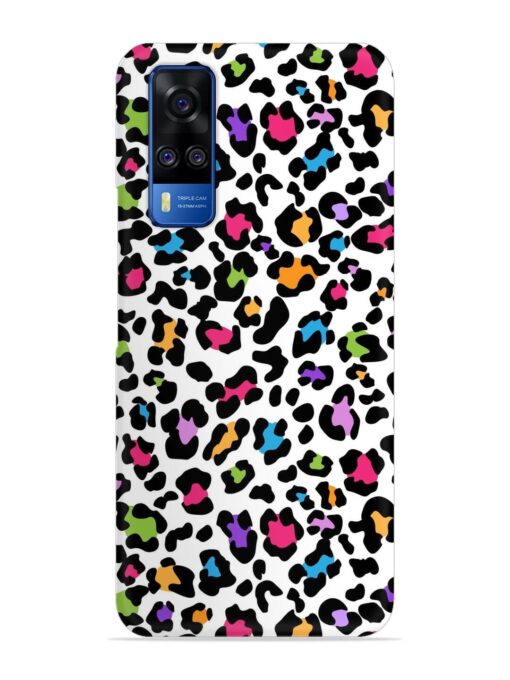 Seamless Leopard Pattern Snap Case for Vivo Y51 Zapvi