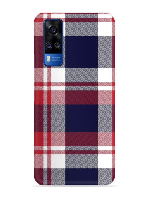 Classic Plaid Tartan Snap Case for Vivo Y51 Zapvi