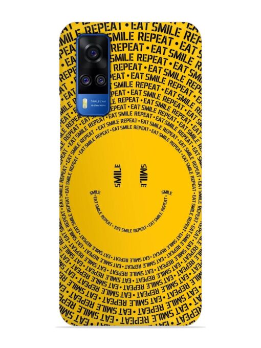 Smiley Snap Case for Vivo Y51 Zapvi