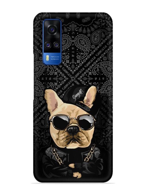 Gangsta Cool Sunglasses Dog Snap Case for Vivo Y51 Zapvi