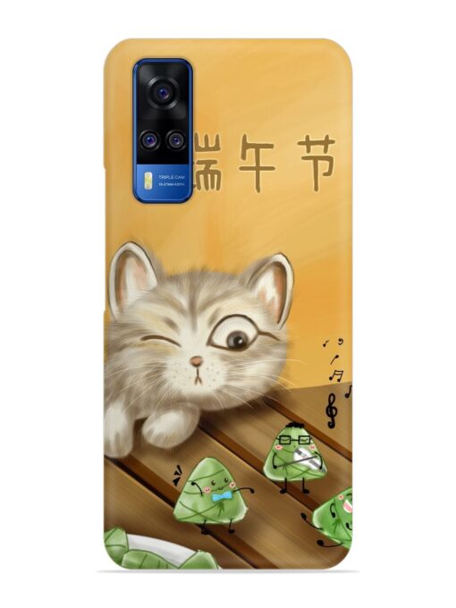 Cat Scorpion Dancing Snap Case for Vivo Y51 Zapvi