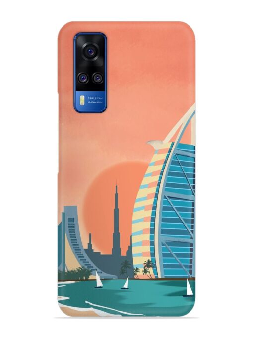 Dubai Architectural Scenery Snap Case for Vivo Y51A Zapvi