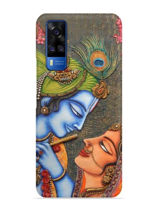 Lord Radha Krishna Flute Art Snap Case for Vivo Y51A Zapvi