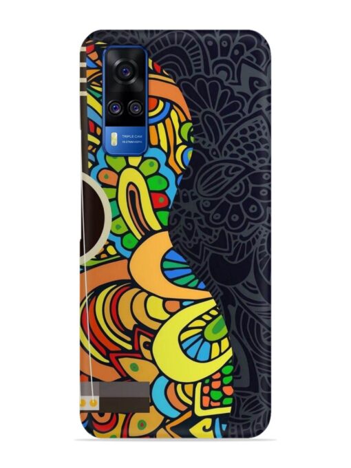 Guitar Vector Art Snap Case for Vivo Y51A Zapvi