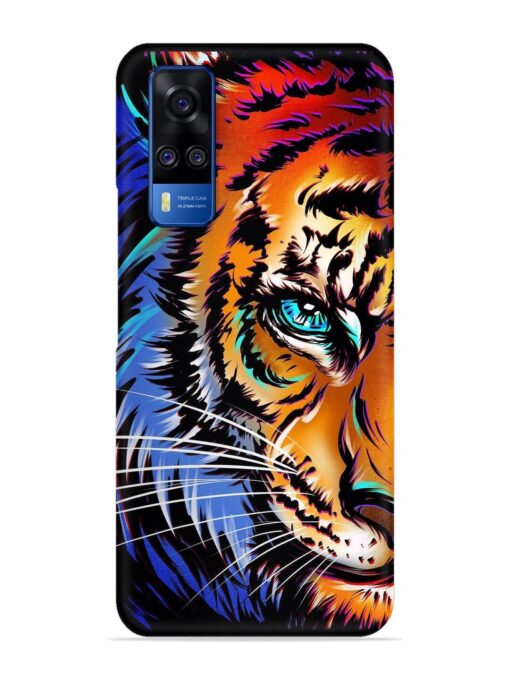 Colorful Lion Art Snap Case for Vivo Y51A Zapvi