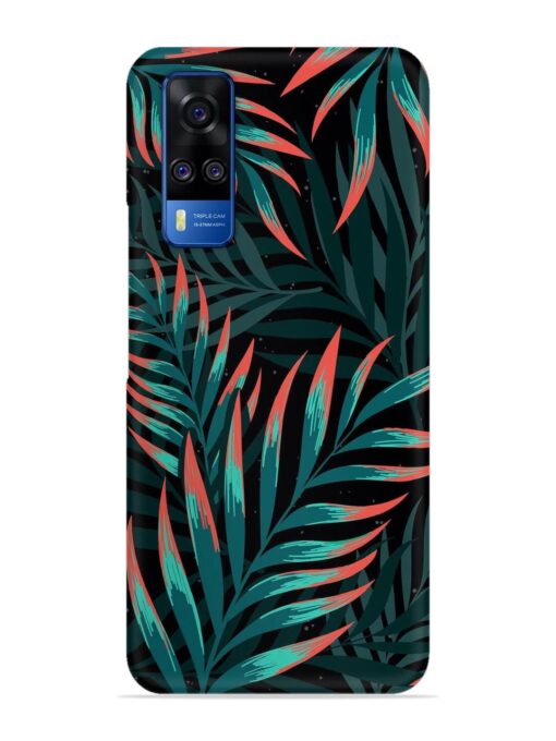 Green Leaf Art Snap Case for Vivo Y51A Zapvi