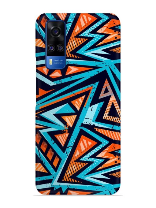 Abstract Seamless Grunge Snap Case for Vivo Y51A Zapvi