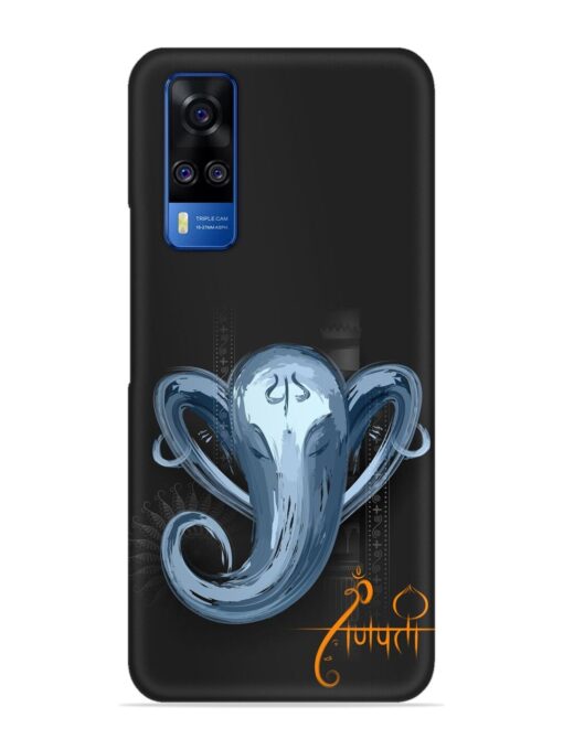 Illustration Lord Ganpati Snap Case for Vivo Y51A Zapvi