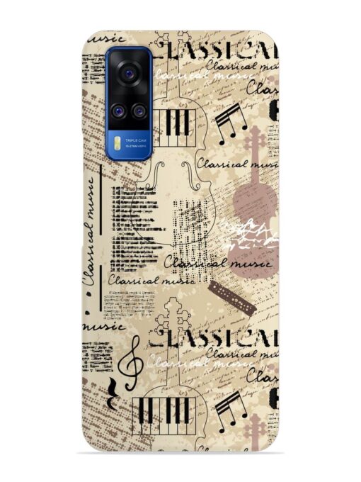 Classical Music Lpattern Snap Case for Vivo Y51A