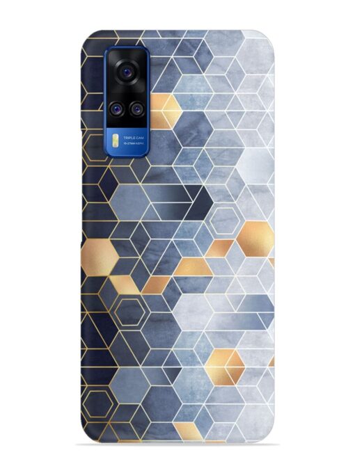 Geometric Abstraction Hexagons Snap Case for Vivo Y51A Zapvi