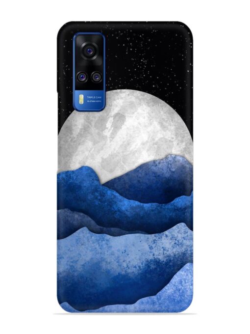 Full Moon Mountain Vector Snap Case for Vivo Y51A Zapvi