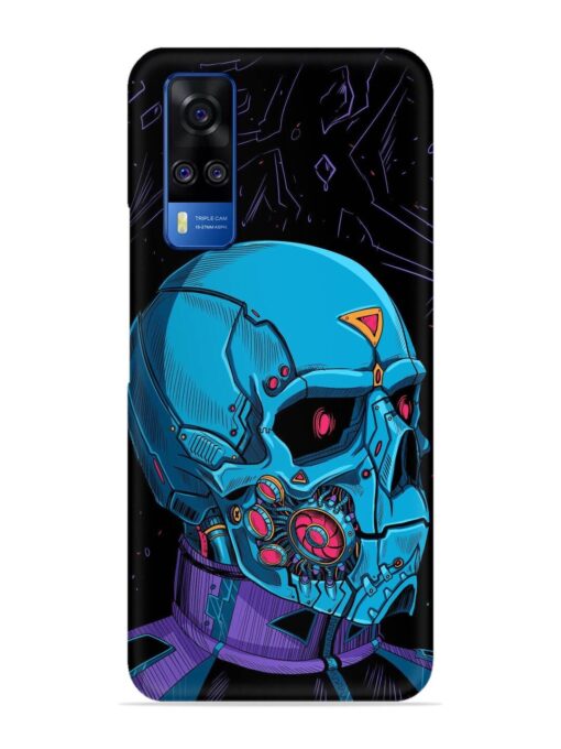 Skull Robo Vector Snap Case for Vivo Y51A Zapvi