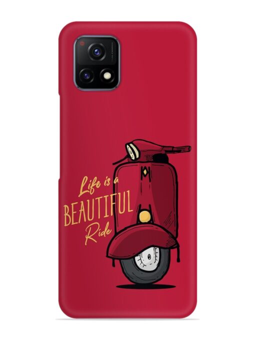 Life Is Beautiful Rides Snap Case for Vivo Y52S Zapvi