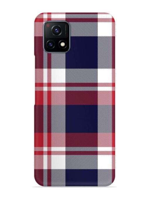 Classic Plaid Tartan Snap Case for Vivo Y52S Zapvi