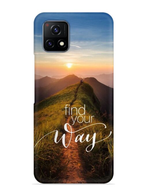 Find Your Way Snap Case for Vivo Y52S Zapvi