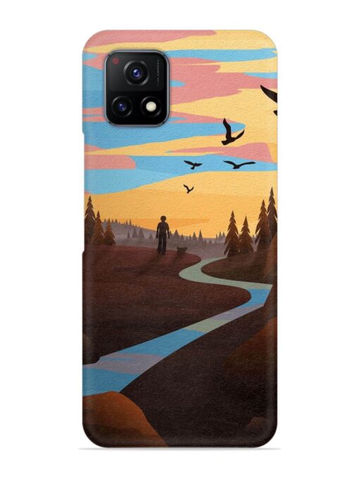 Natural Landscape Art Snap Case for Vivo Y52S Zapvi