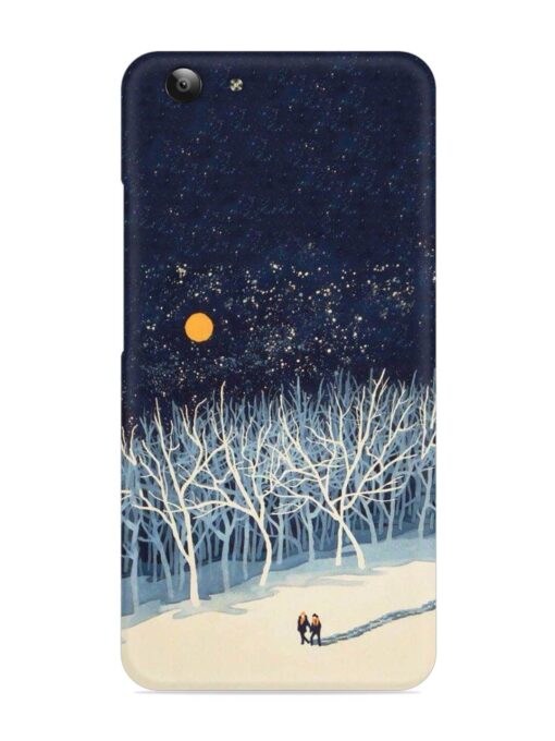 Full Moon Snowshoe Tour Snap Case for Vivo Y53 Zapvi