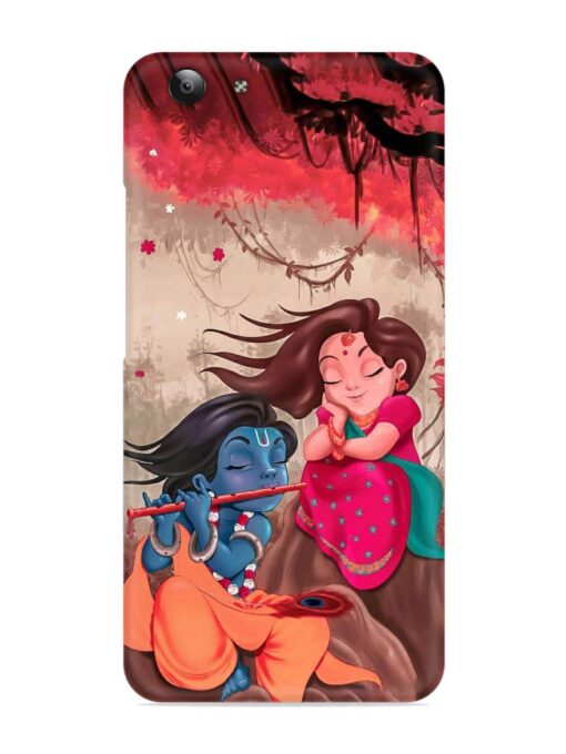 Radhe Krishna Water Art Snap Case for Vivo Y53 Zapvi