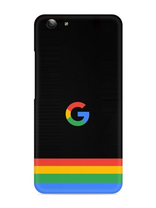 Google Logo Art Snap Case for Vivo Y53 Zapvi