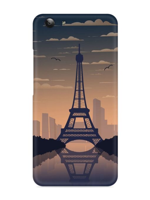 France Paris Eiffel Tower Gradient Snap Case for Vivo Y53