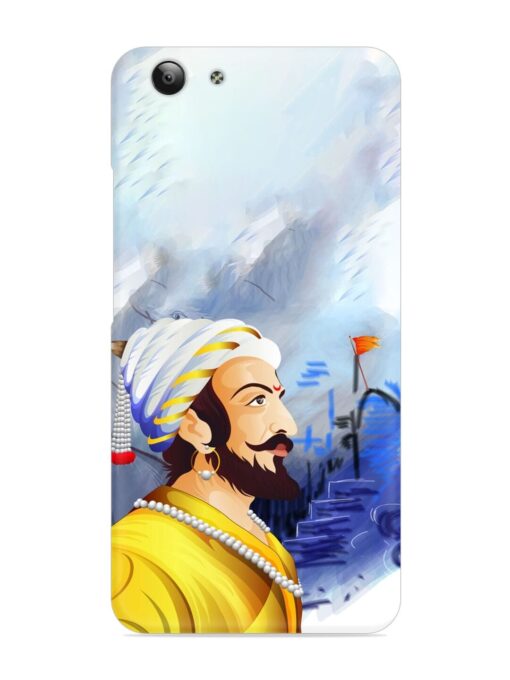 Shivaji Maharaj Color Paint Art Snap Case for Vivo Y53 Zapvi