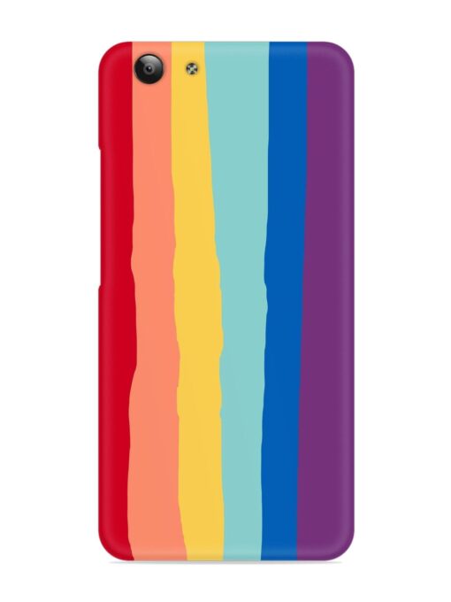 Rainbow Genuine Liquid Snap Case for Vivo Y53 Zapvi