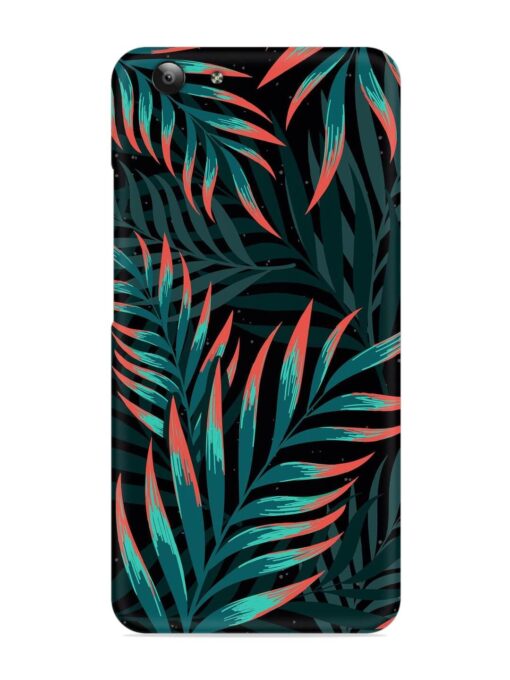 Green Leaf Art Snap Case for Vivo Y53 Zapvi