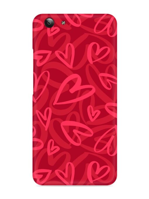 Seamless Romantic Pattern Snap Case for Vivo Y53