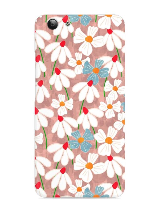 Abstract Petal Flowers Snap Case for Vivo Y53