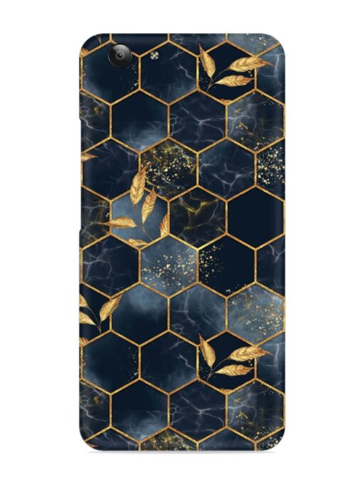 Marble Hexagon Seamless Snap Case for Vivo Y53