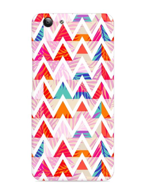 Abstract Triangle Background Snap Case for Vivo Y53 Zapvi