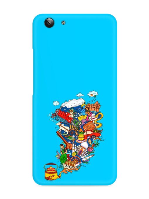 Vector Design Indian Snap Case for Vivo Y53 Zapvi