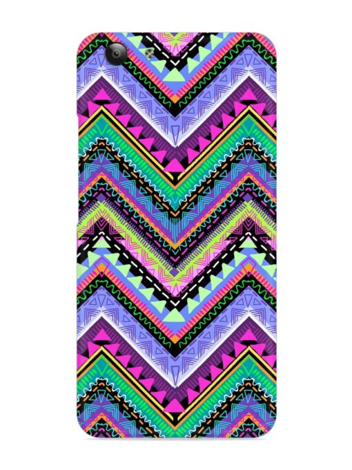 Tribal Aztec Print Snap Case for Vivo Y53 Zapvi