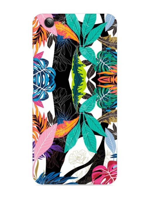 Floral Pattern Bright Snap Case for Vivo Y53 Zapvi