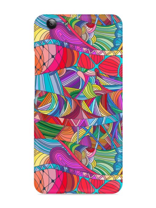 Seamless Patterns Hand Drawn Snap Case for Vivo Y53