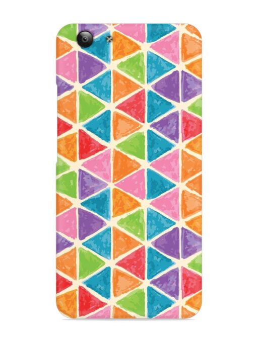 Seamless Colorful Isometric Snap Case for Vivo Y53 Zapvi