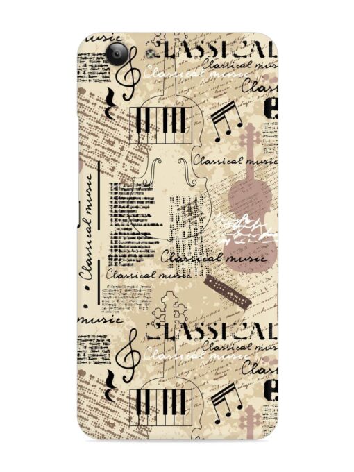 Classical Music Lpattern Snap Case for Vivo Y53 Zapvi