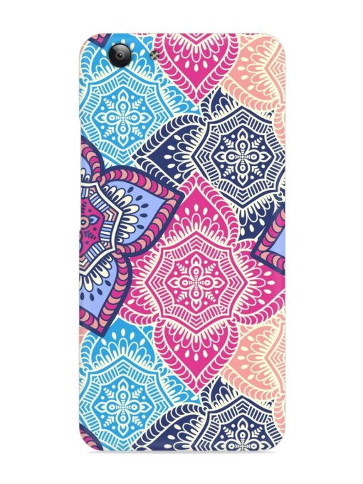 Ethnic Floral Seamless Snap Case for Vivo Y53 Zapvi