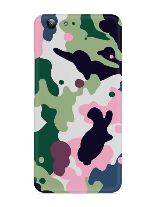 Seamless Funky Camouflage Snap Case for Vivo Y53