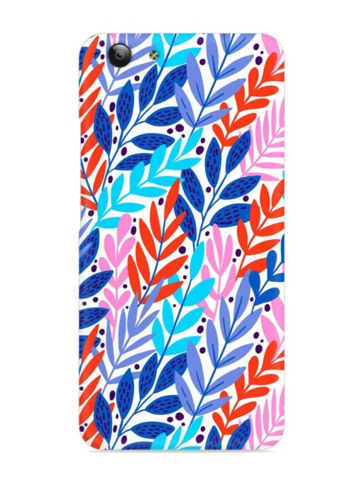 Bright Floral Tropical Snap Case for Vivo Y53 Zapvi