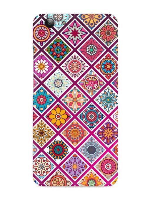 Seamless Tile Pattern Snap Case for Vivo Y53 Zapvi