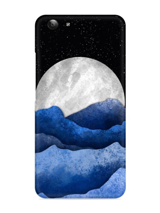 Full Moon Mountain Vector Snap Case for Vivo Y53 Zapvi